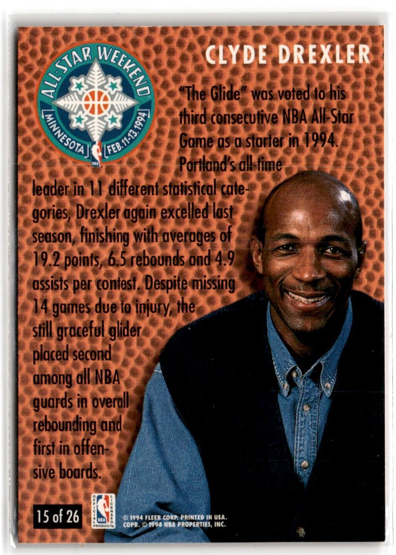 1994 Fleer European Portland Trailblazers