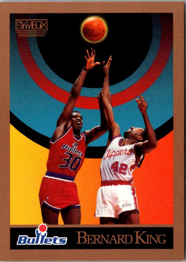 1990 SkyBox Bernard King #291