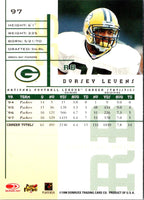 1998 Leaf Rookies & Stars Dorsey Levens #97