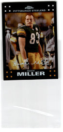 2007 Topps Chrome Heath Miller