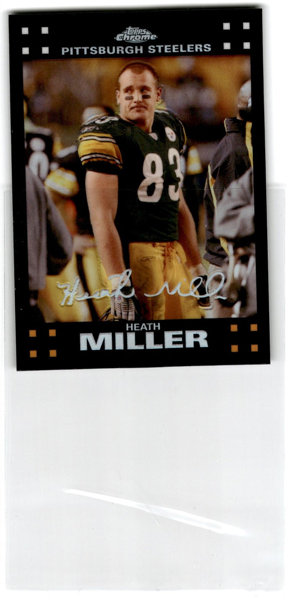 2007 Topps Chrome Heath Miller #TC34