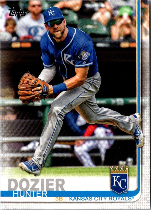 2019 Topps Hunter Dozier #690A