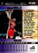 1997 Press Pass Double Threat Bubba Wells