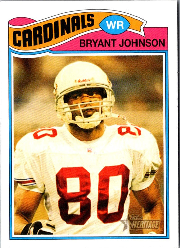 2005 Topps Heritage Bryant Johnson #204