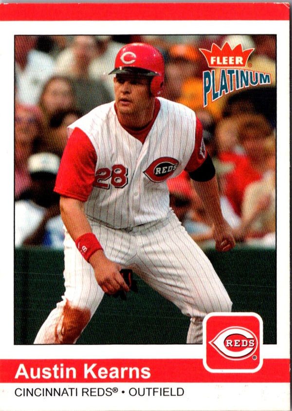 2004 Fleer Platinum Austin Kearns #124