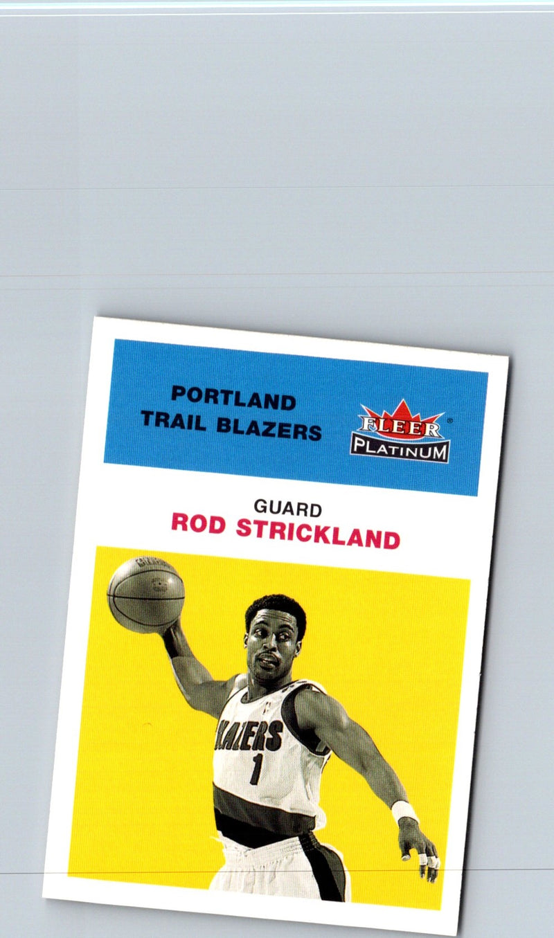 2001 Fleer Platinum Rod Strickland