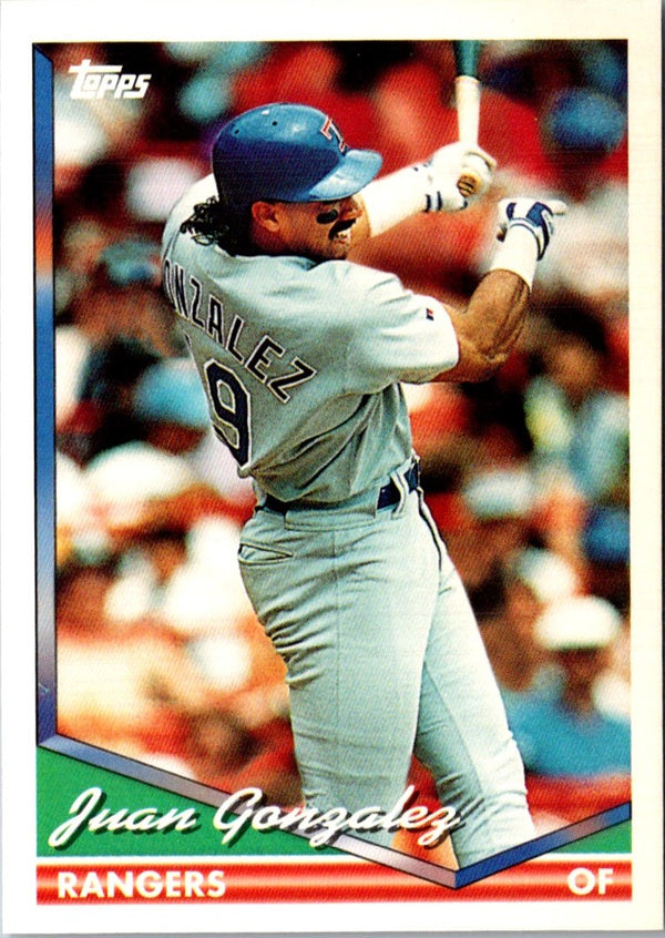 1994 Topps Juan Gonzalez #685