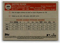 2021 Topps Chrome Platinum Anniversary Justin Dunn #309