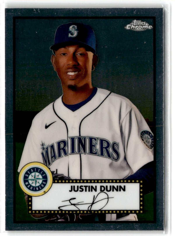 2021 Topps Chrome Platinum Anniversary Justin Dunn #309