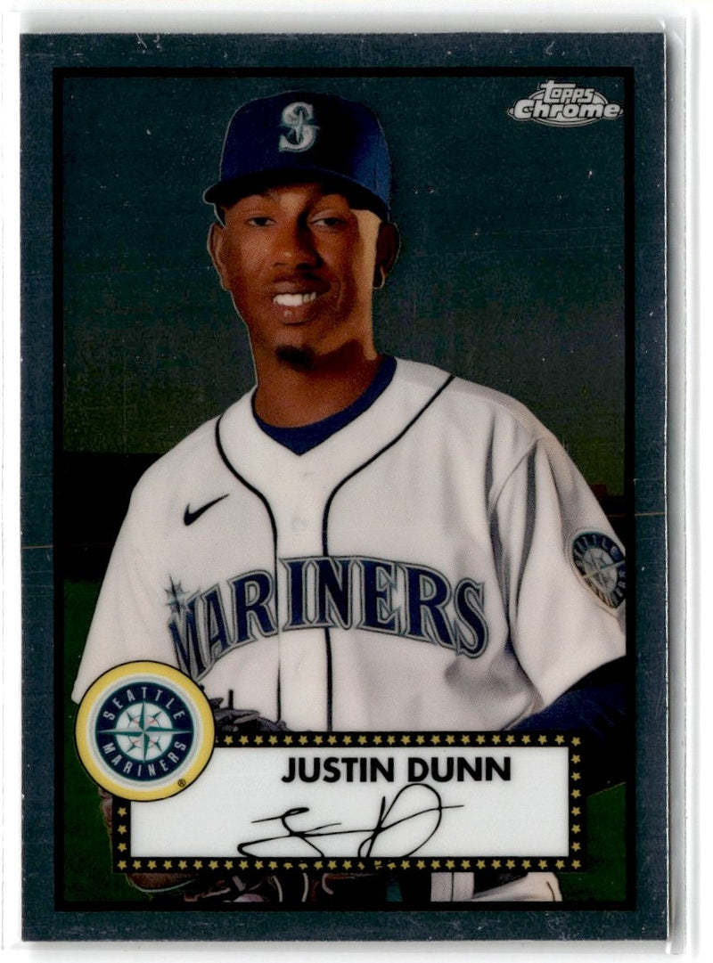 2021 Topps Chrome Platinum Anniversary Justin Dunn