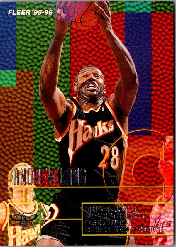 1995 Fleer European Andrew Lang #4