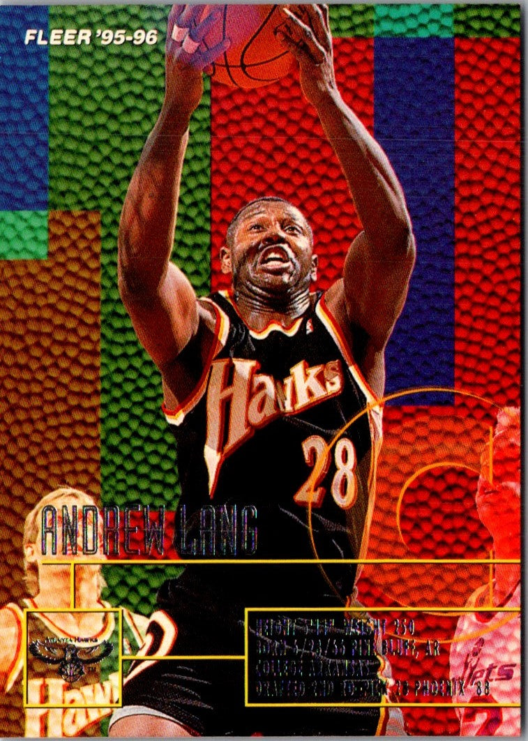 1995 Fleer European Andrew Lang