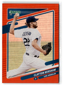 2021 Donruss Holo Red Clayton Kershaw
