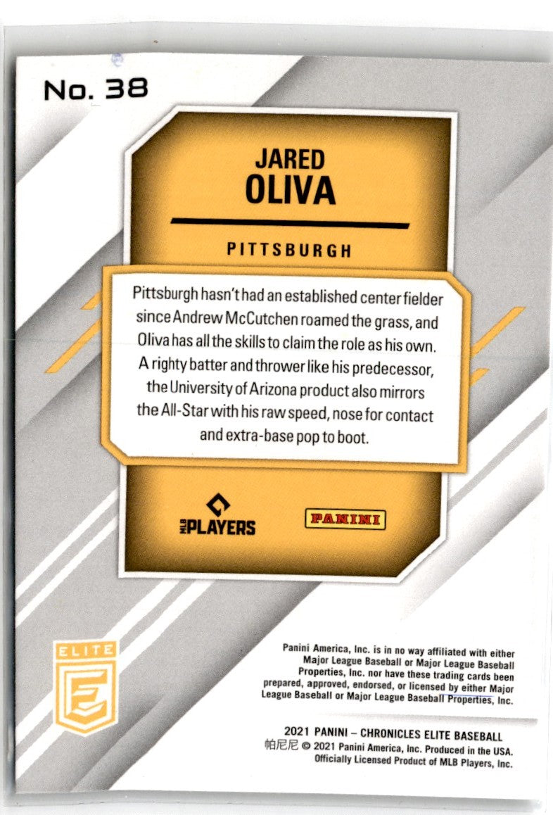 2021 Panini Chronicles Elite Jared Oliva