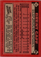 1986 Topps Brent Gaff #18