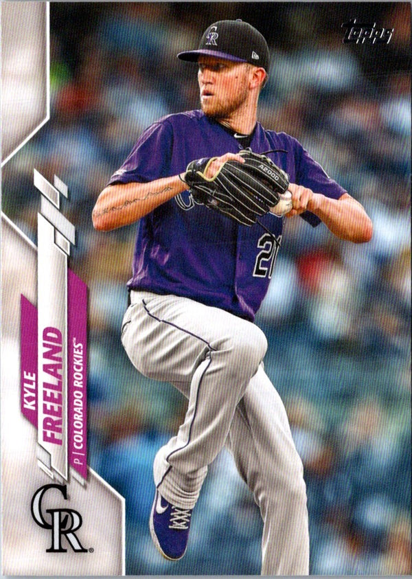 2020 Topps Kyle Freeland #666