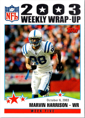 2004 Topps Marvin Harrison #295