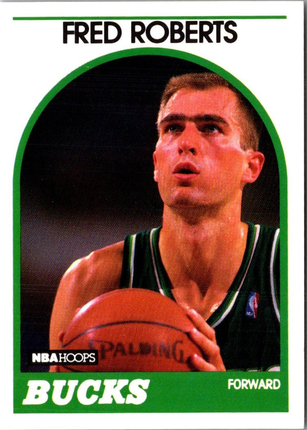 1989 Hoops Fred Roberts #136 Rookie