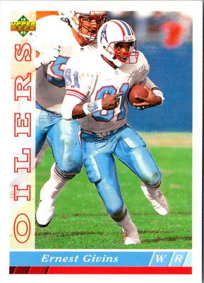 1993 Upper Deck Ernest Givins #375