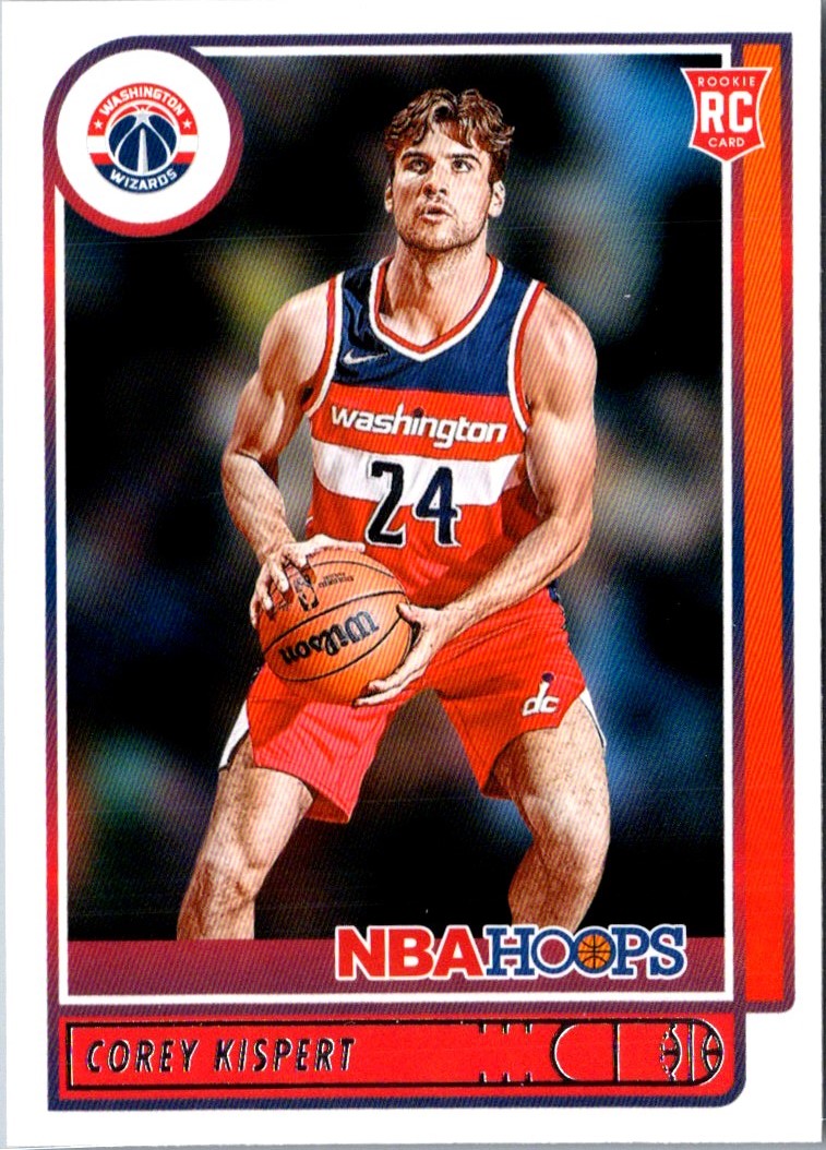 2021 Hoops Red Backs Corey Kispert