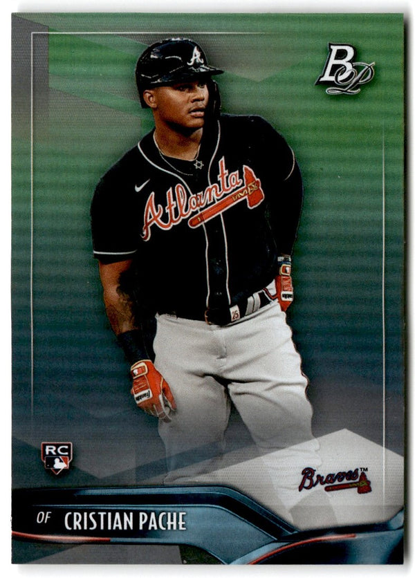 2021 Bowman Platinum Cristian Pache #23 Rookie