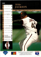 1994 Upper Deck Mike Jackson #311