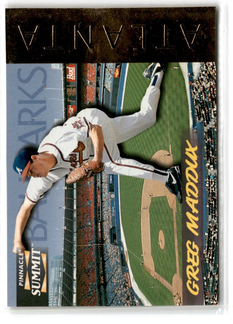 1996 topps Randy Johnson/Greg Maddux