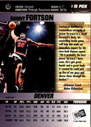1997 Press Pass Double Threat Red Danny Fortson