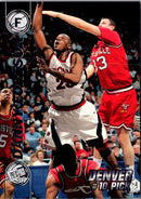 1997 Press Pass Double Threat Red Danny Fortson