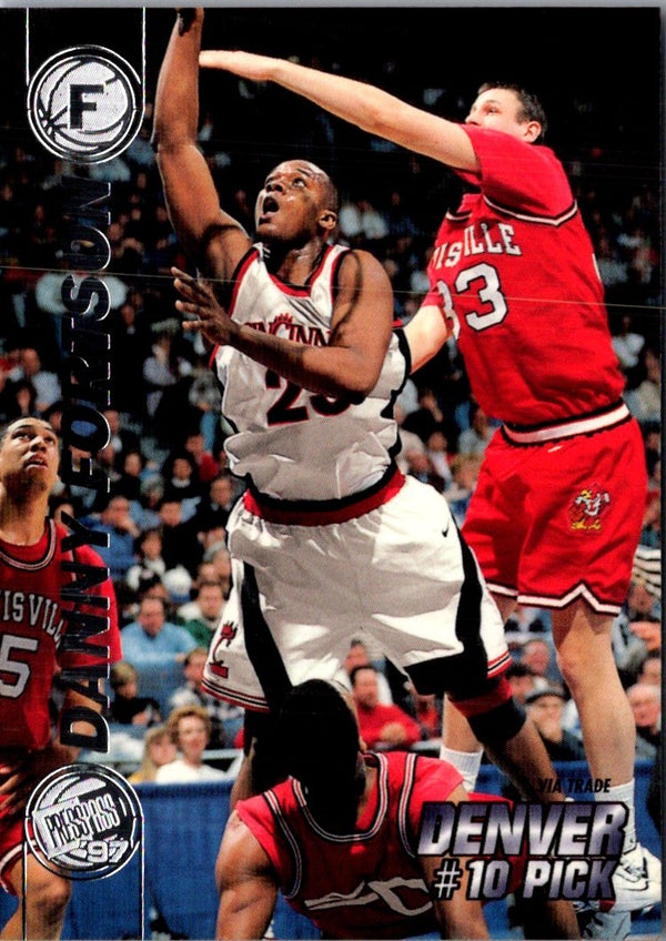 1997 Press Pass Double Threat Red Danny Fortson #10