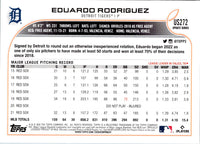 2022 Topps Update Eduardo Rodriguez #US272