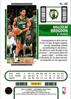 2022 Panini Contenders Season Ticket Malcolm Brogdon #100