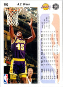 1992 Upper Deck A.C. Green