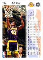 1992 Upper Deck A.C. Green #195