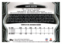 2013 Topps Lamarr Houston #123