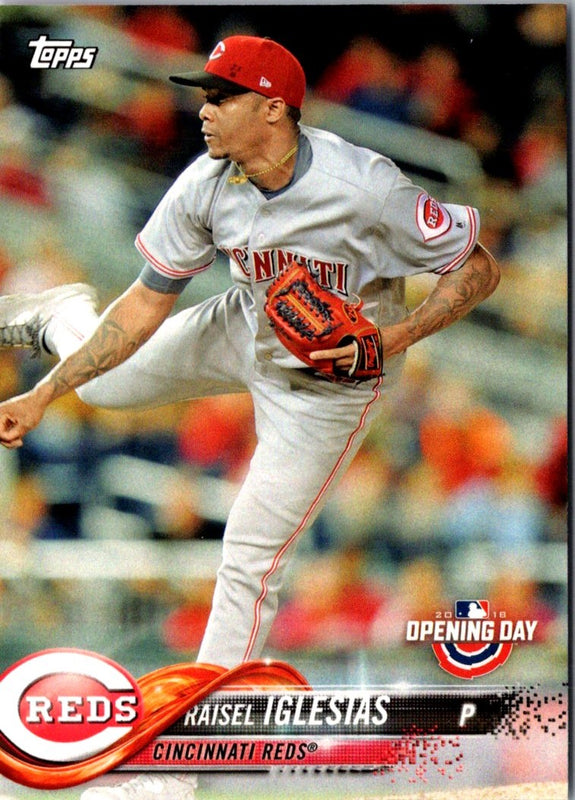 2018 Topps Opening Day Raisel Iglesias #32