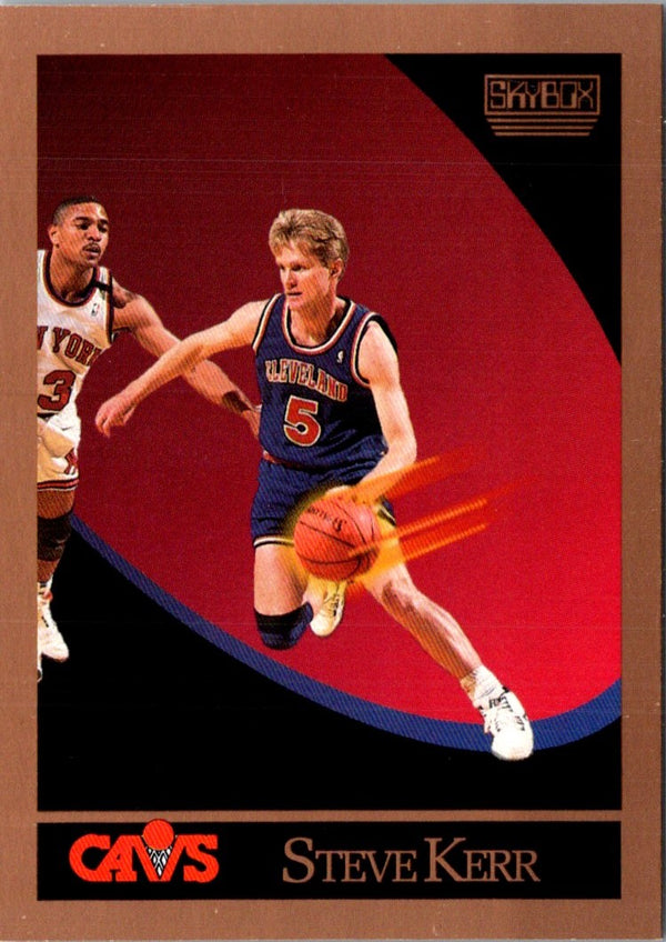 1990 SkyBox Steve Kerr #52