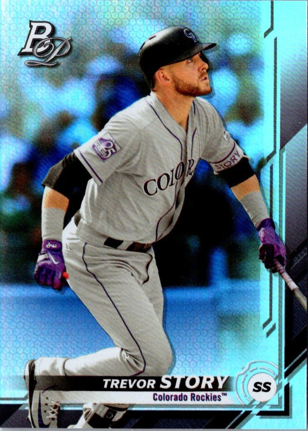 2019 Bowman Platinum Trevor Story #84