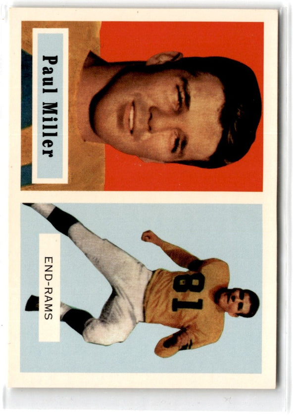 1957 Topps Paul Miller #120 Rookie