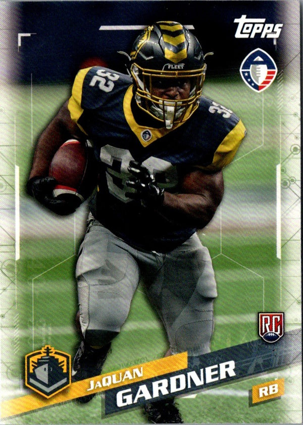 2019 Topps AAF Ja'Quan Gardner #72 Rookie