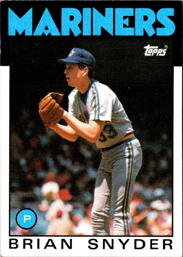 1986 Topps Brian Snyder #174