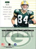 1999 Donruss Bill Schroeder #54