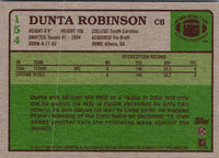 2005 Topps Heritage Dunta Robinson #154