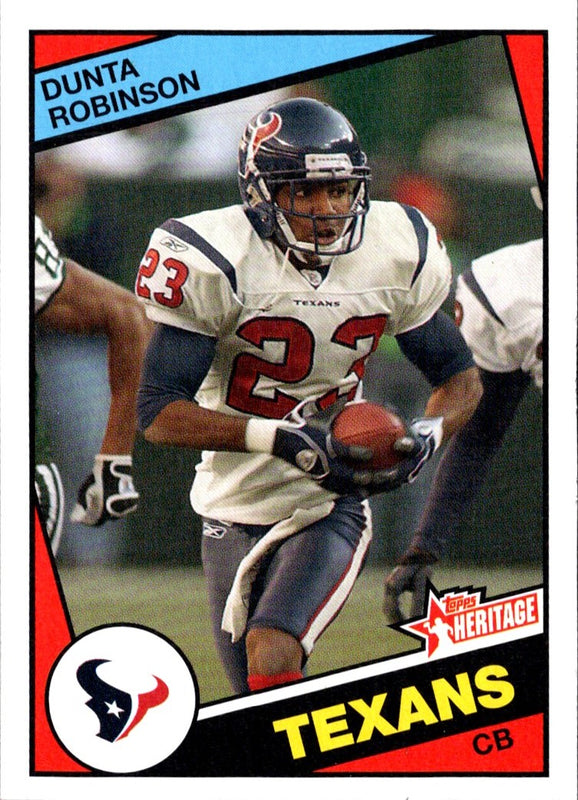 2005 Topps Heritage Dunta Robinson #154