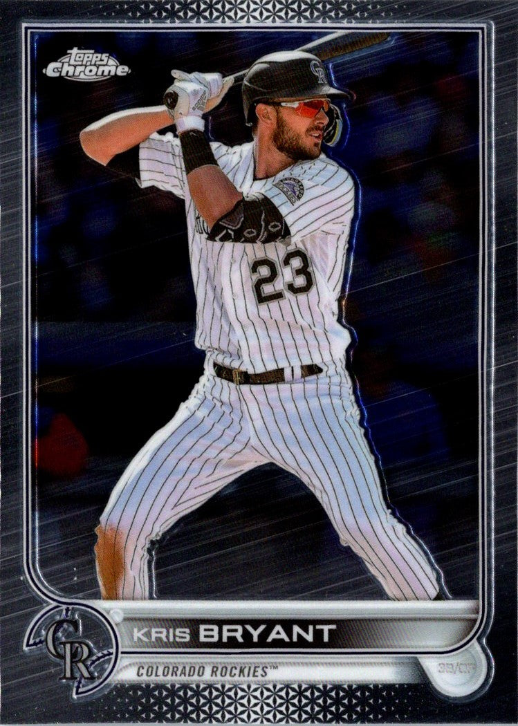 2022 Topps Chrome Update Kris Bryant