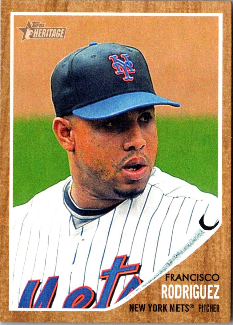 2011 Topps Heritage Francisco Rodriguez