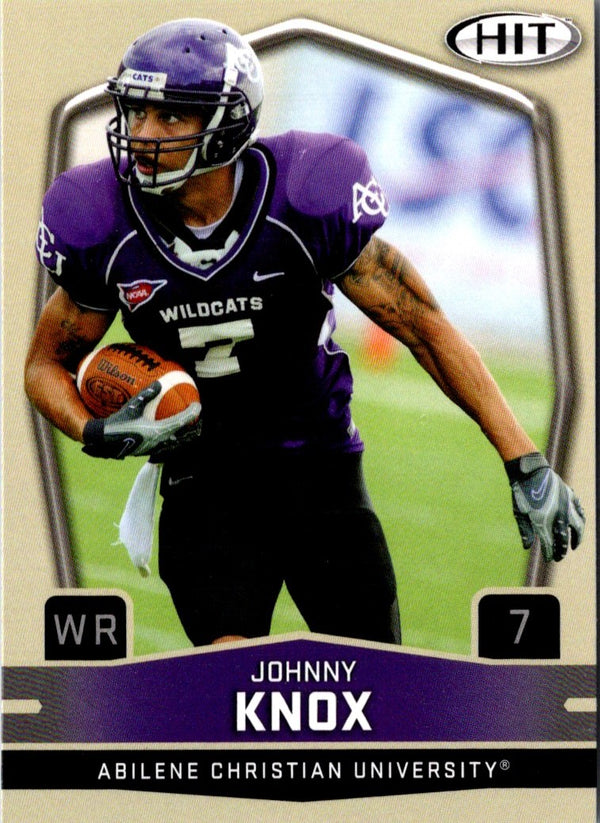 2009 SAGE HIT Glossy Johnny Knox #74