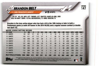 2020 Topps Chrome Brandon Belt #147