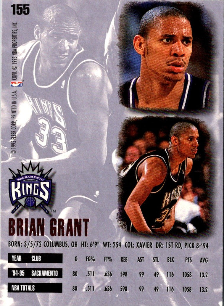 1995 Ultra Brian Grant