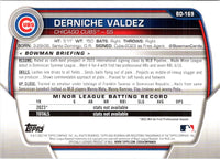 2023 Bowman Draft Derniche Valdez #BD-169 Rookie